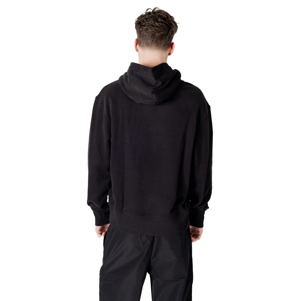 Calvin Klein Jeans Black Cotton Hoodie