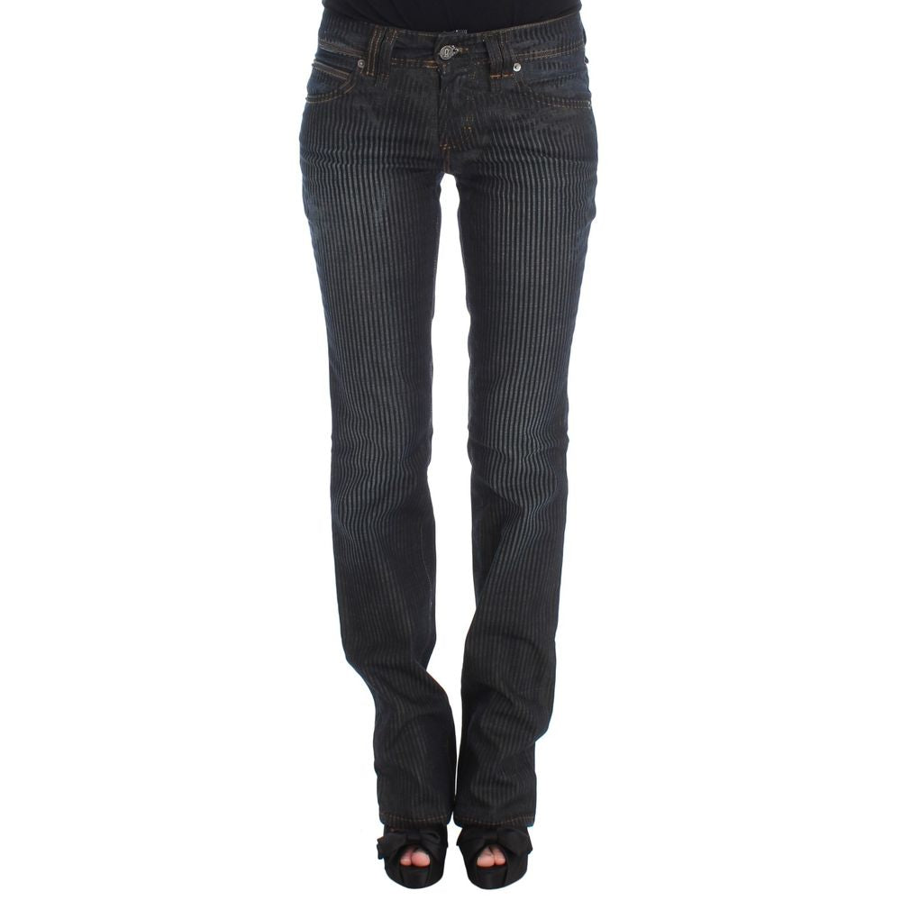 John Galliano Blue Cotton Jeans for Women