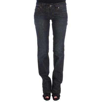 John Galliano Blue Cotton Jeans for Women