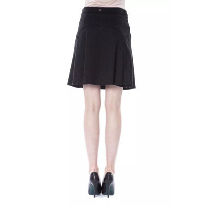 BYBLOS Black Polyester Skirt - Stylish Tube Design