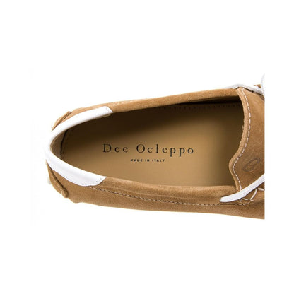 Dee Ocleppo Beige Leather Casual Shoes