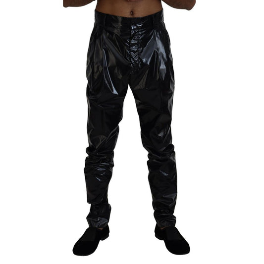 Dolce & Gabbana Black Nylon Pants