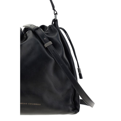 Brunello Cucinelli Leather Shoulder Bag