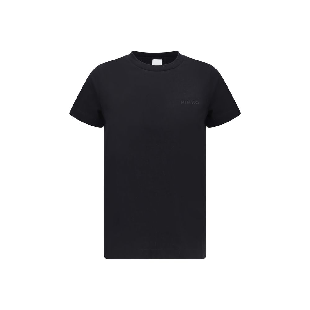 PINKO Logo T-shirt - Sleek Statement-Making Cotton Tee