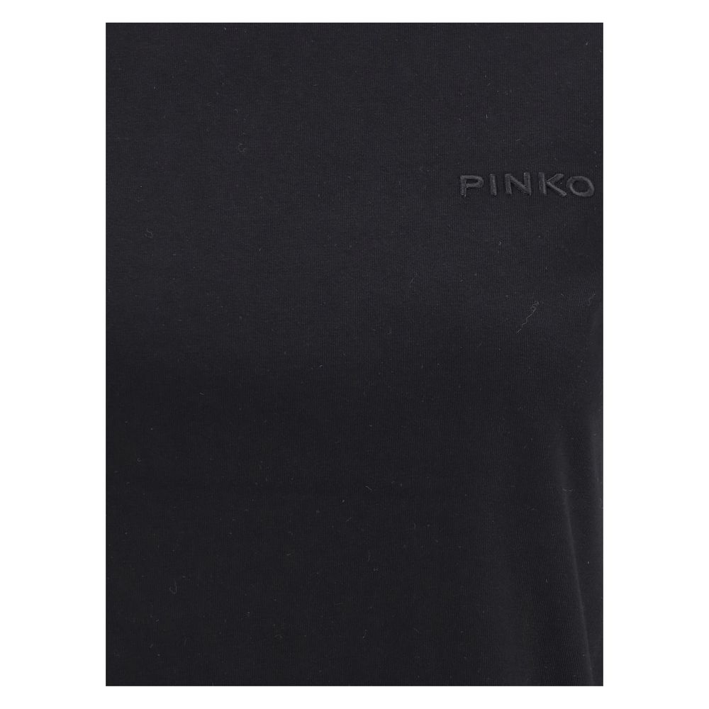 PINKO Logo T-shirt - Sleek Statement-Making Cotton Tee