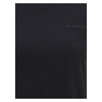 PINKO Logo T-shirt - Sleek Statement-Making Cotton Tee