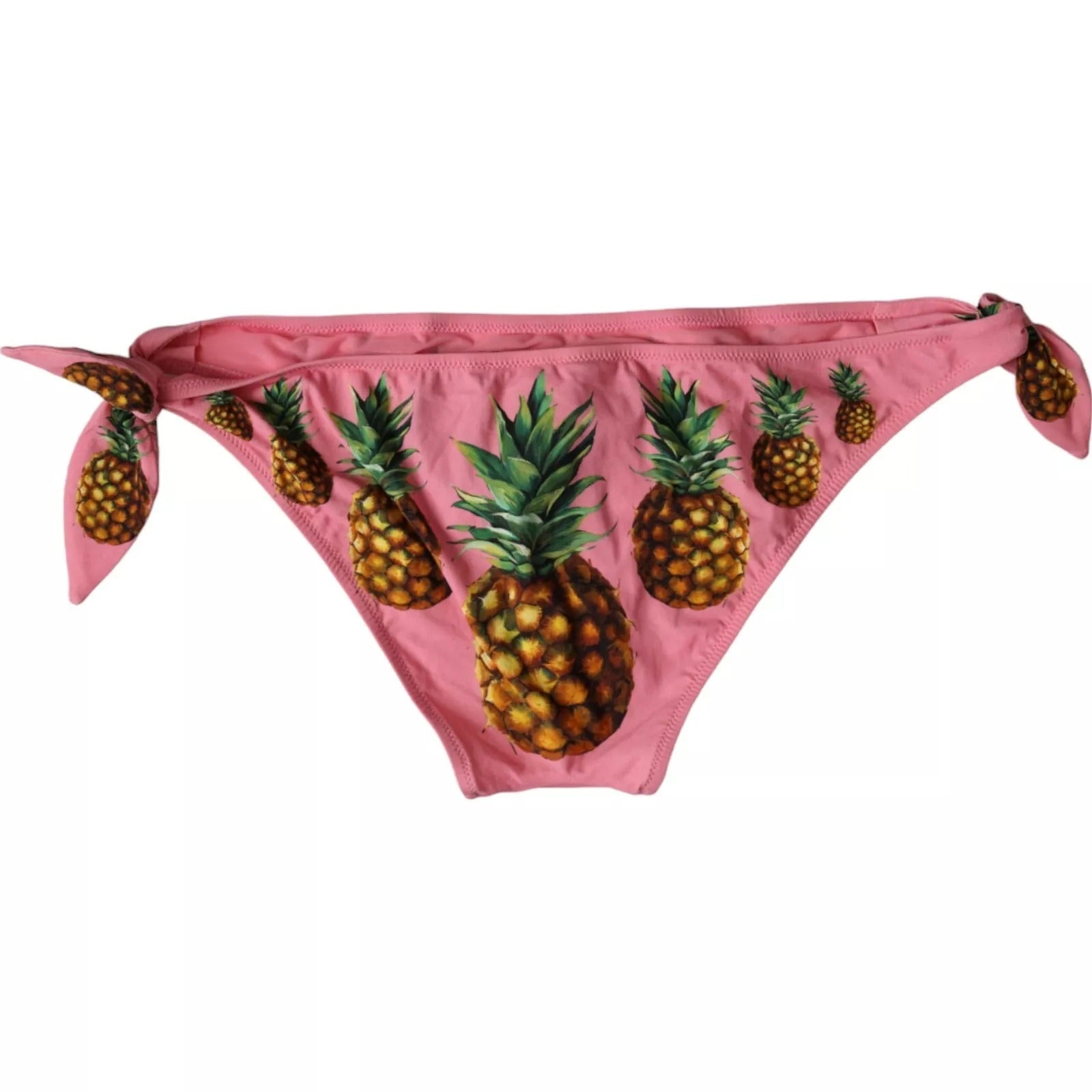 Dolce & Gabbana Pink Pineapple Bikini Bottom