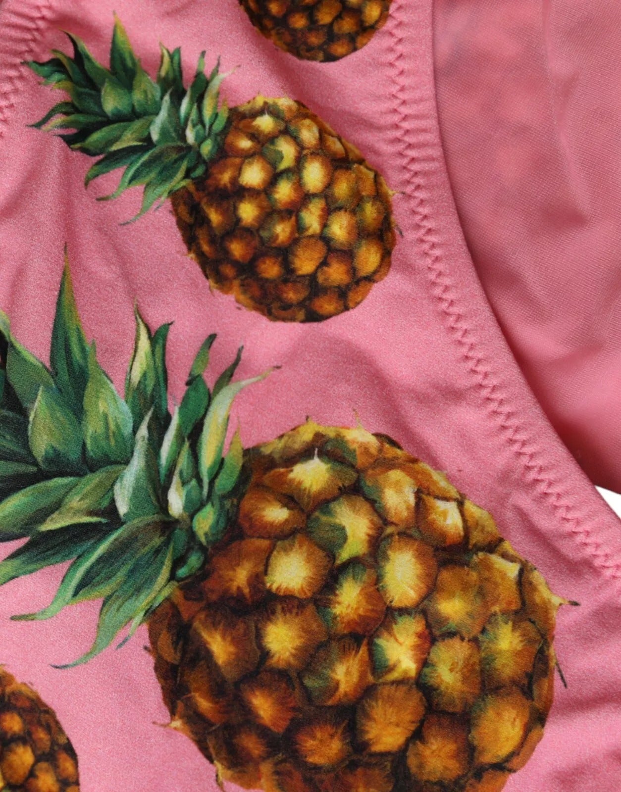 Dolce & Gabbana Pink Pineapple Bikini Bottom