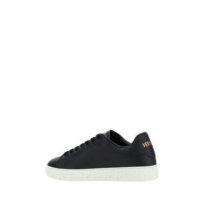 Versace Calfskin Sneakers: Bold Elegance for the Fashion-Forward