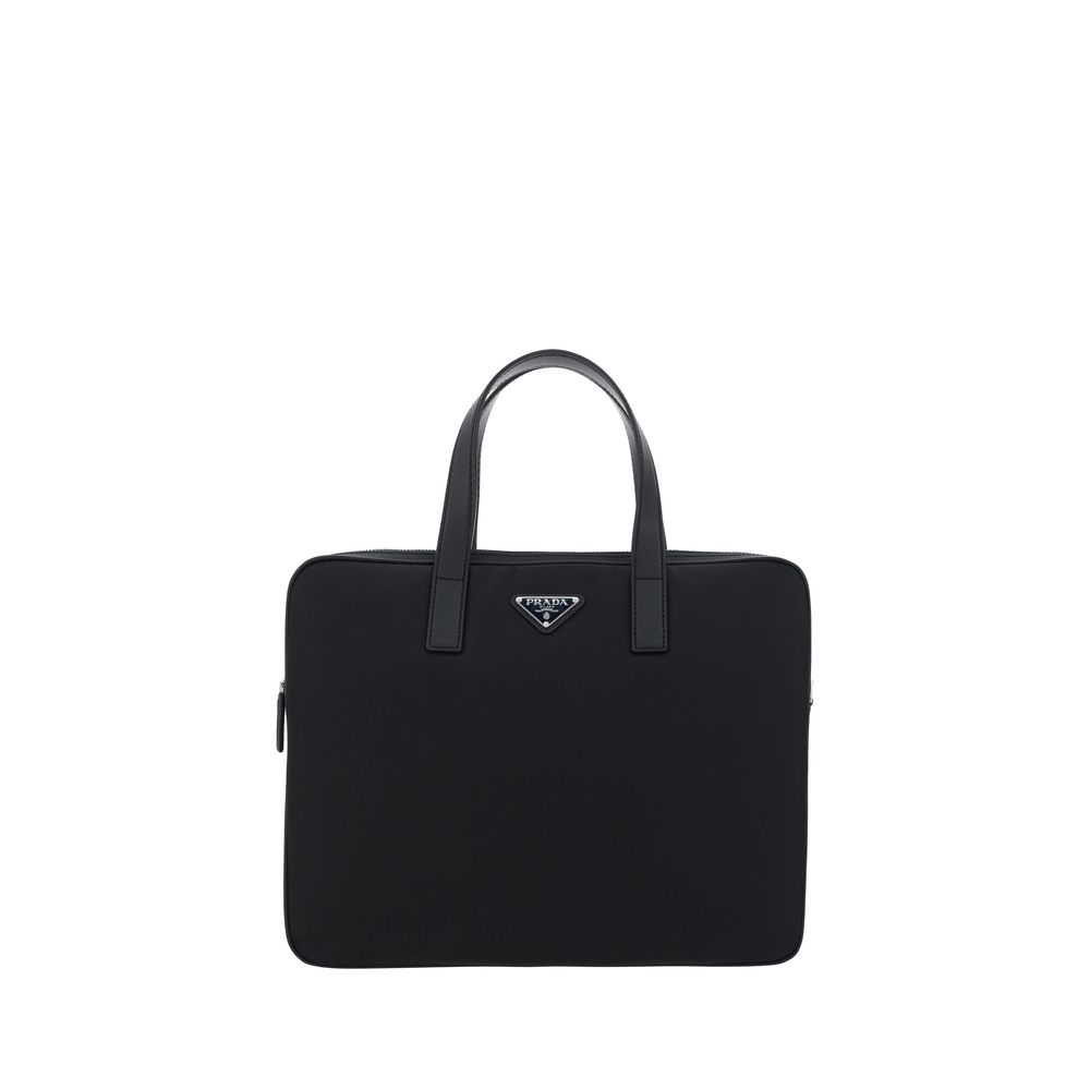 Prada Re-Nylon Work Shoulder Bag