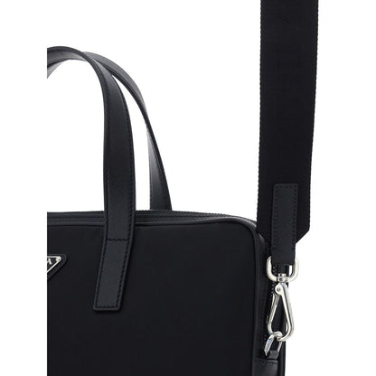 Prada Re-Nylon Work Shoulder Bag
