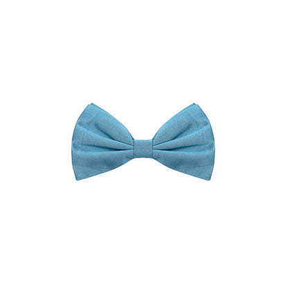 Dolce & Gabbana Sugar Paper Blue Silk Bow Tie