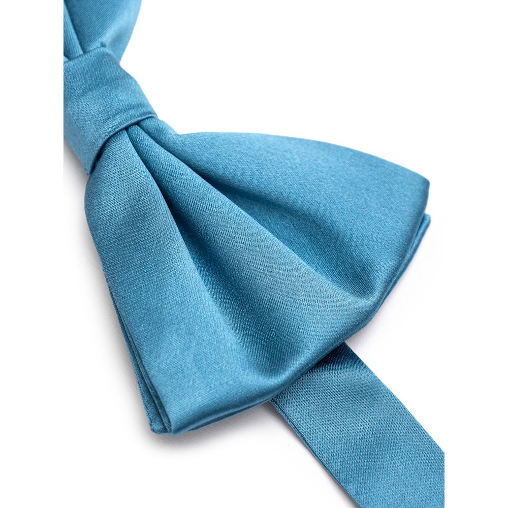 Dolce & Gabbana Sugar Paper Blue Silk Bow Tie