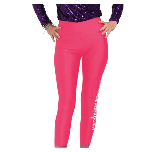 Comme Des Fuckdown Pink Leggings