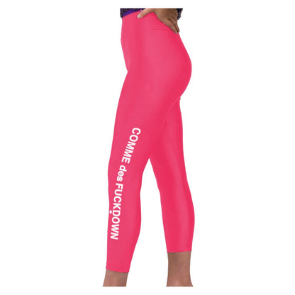 Comme Des Fuckdown Pink Leggings