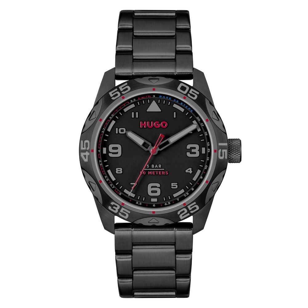 Hugo Boss Men’s Black Stainless Steel Watch