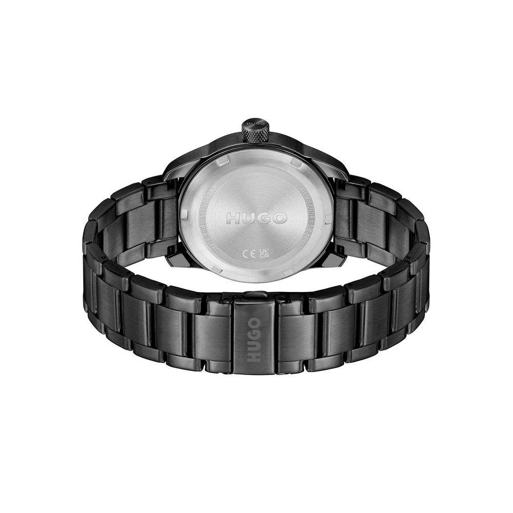 Hugo Boss Men’s Black Stainless Steel Watch