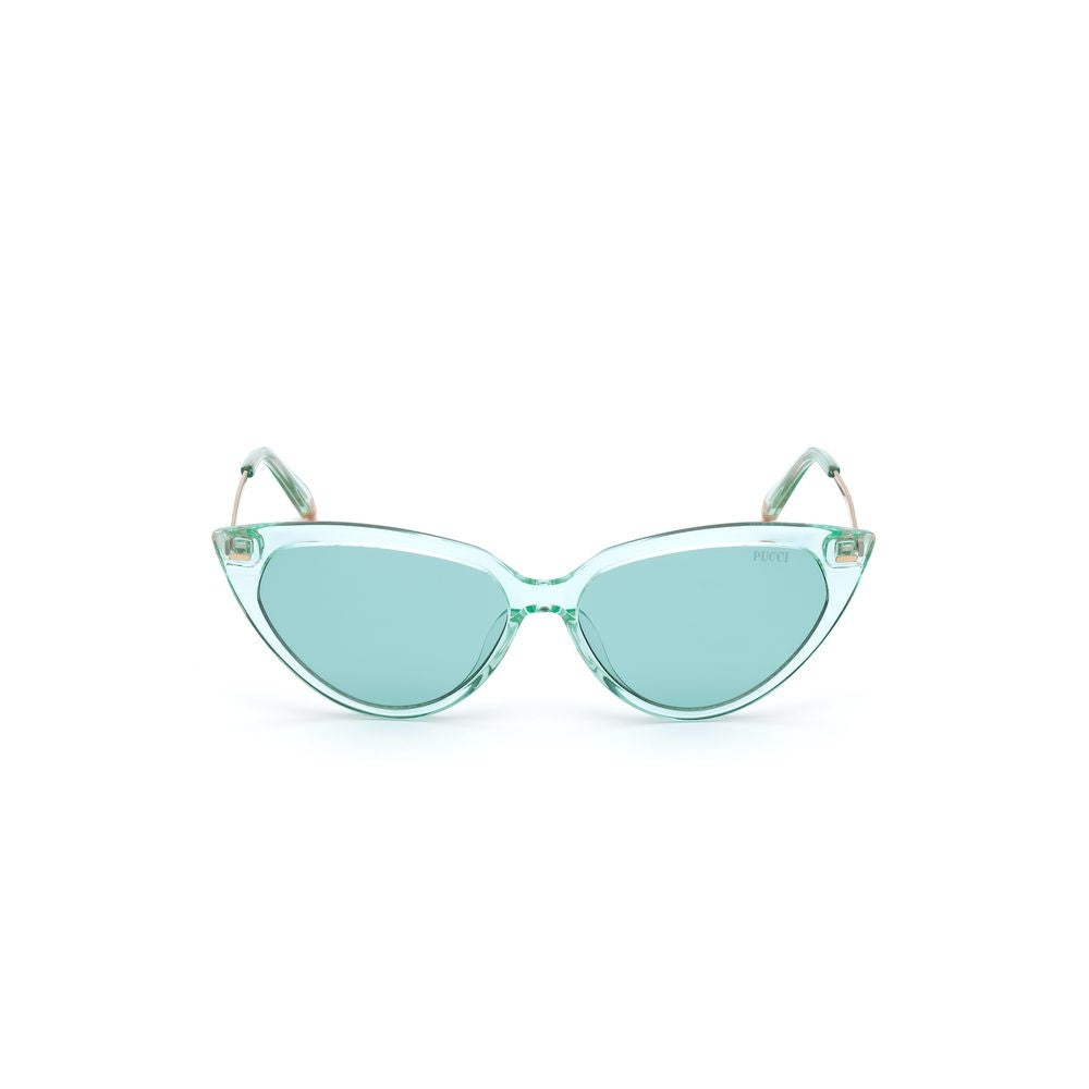 Emilio Pucci Women’s Sunglasses – Brown Acetate Frame, 56mm