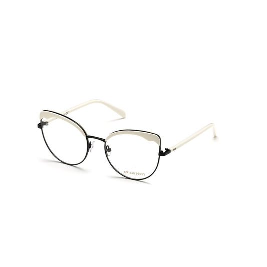 Emilio Pucci Women’s Black Metal Optical Glasses – 55mm