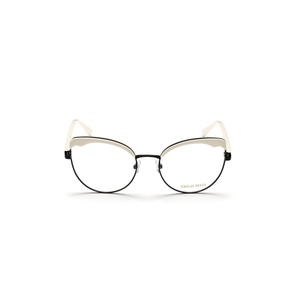 Emilio Pucci Women’s Black Metal Optical Glasses – 55mm