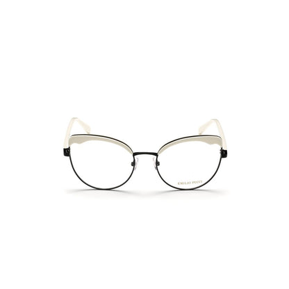Emilio Pucci Women’s Black Metal Optical Glasses – 55mm