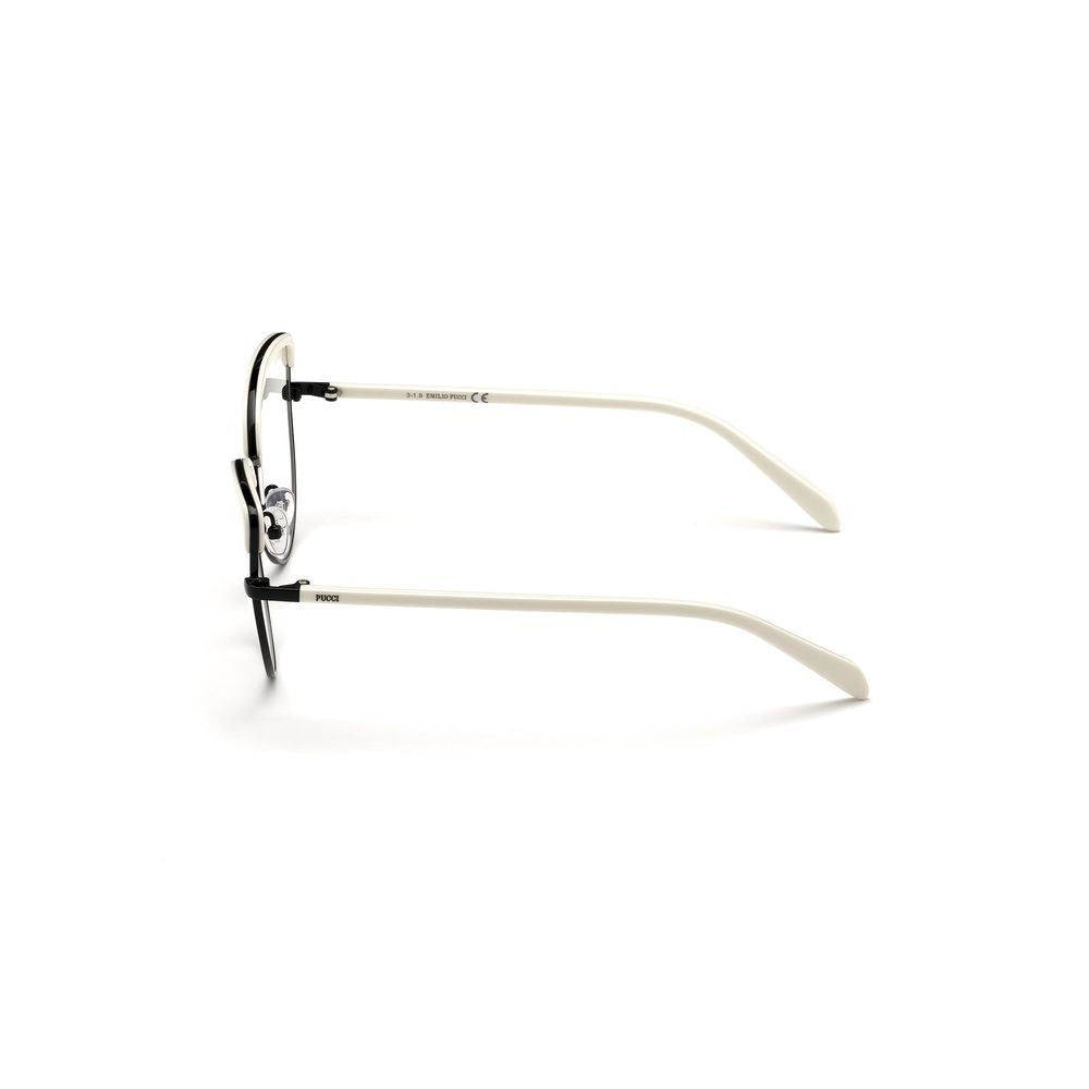 Emilio Pucci Women’s Black Metal Optical Glasses – 55mm