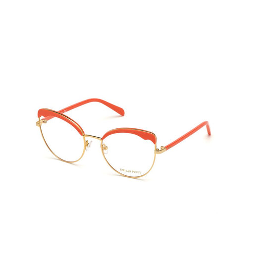 Emilio Pucci Women's Gold Metal Optical Frames – EP5131-55030