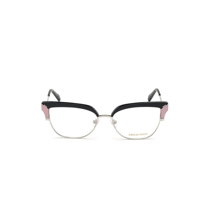 Emilio Pucci Women’s Black Metal Optical Glasses – EP5147, 55mm