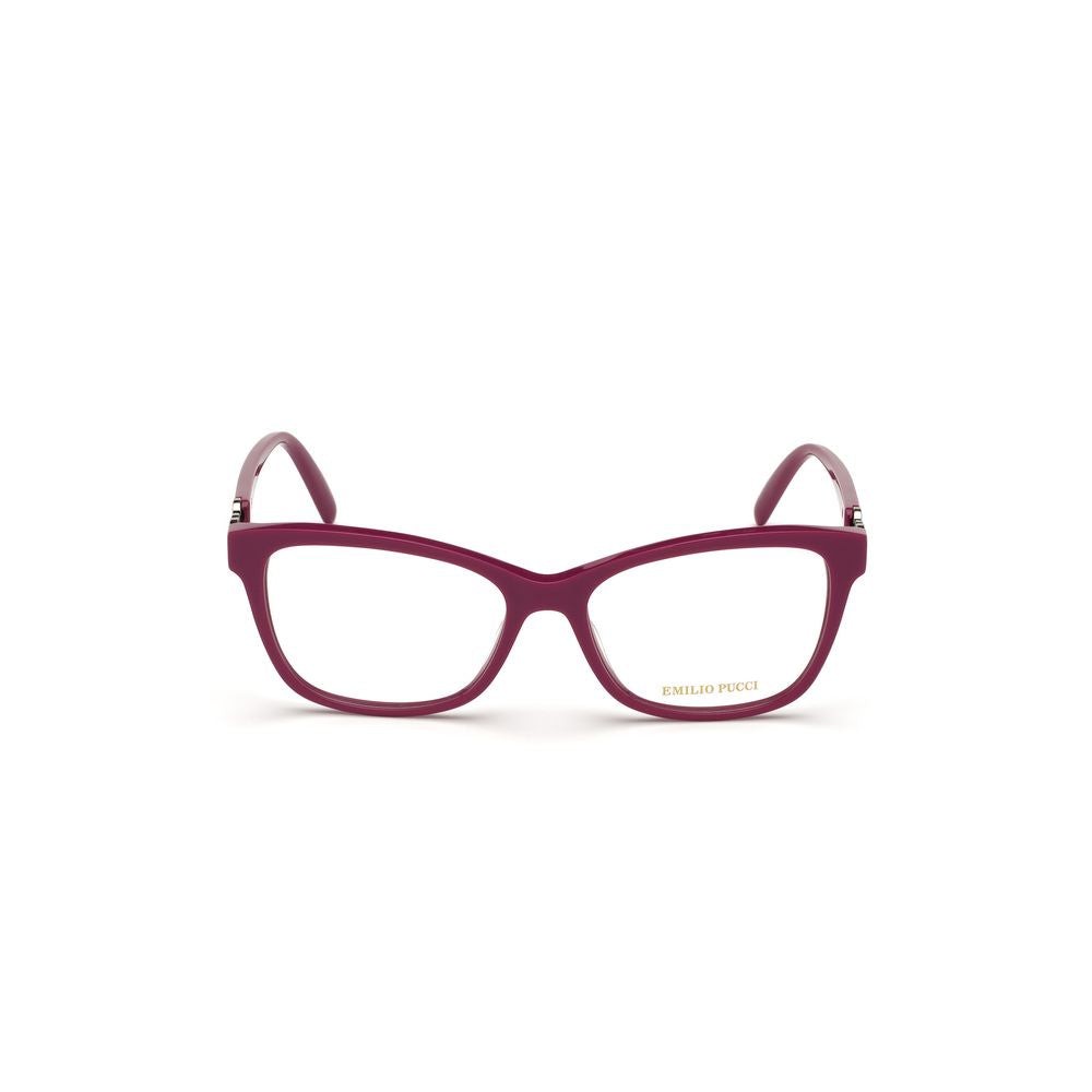 Emilio Pucci Women's Red Acetate Optical Frames – 54mm