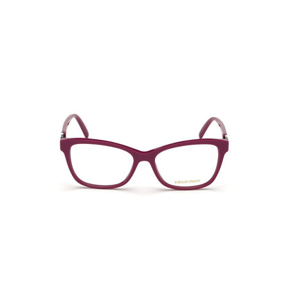 Emilio Pucci Women's Red Acetate Optical Frames – 54mm