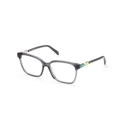 Emilio Pucci Women's Gray Acetate Optical Frames – 55mm
