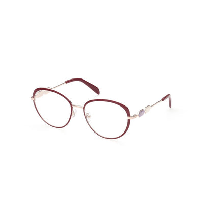 Emilio Pucci Women’s Red Metal Optical Glasses – 54mm