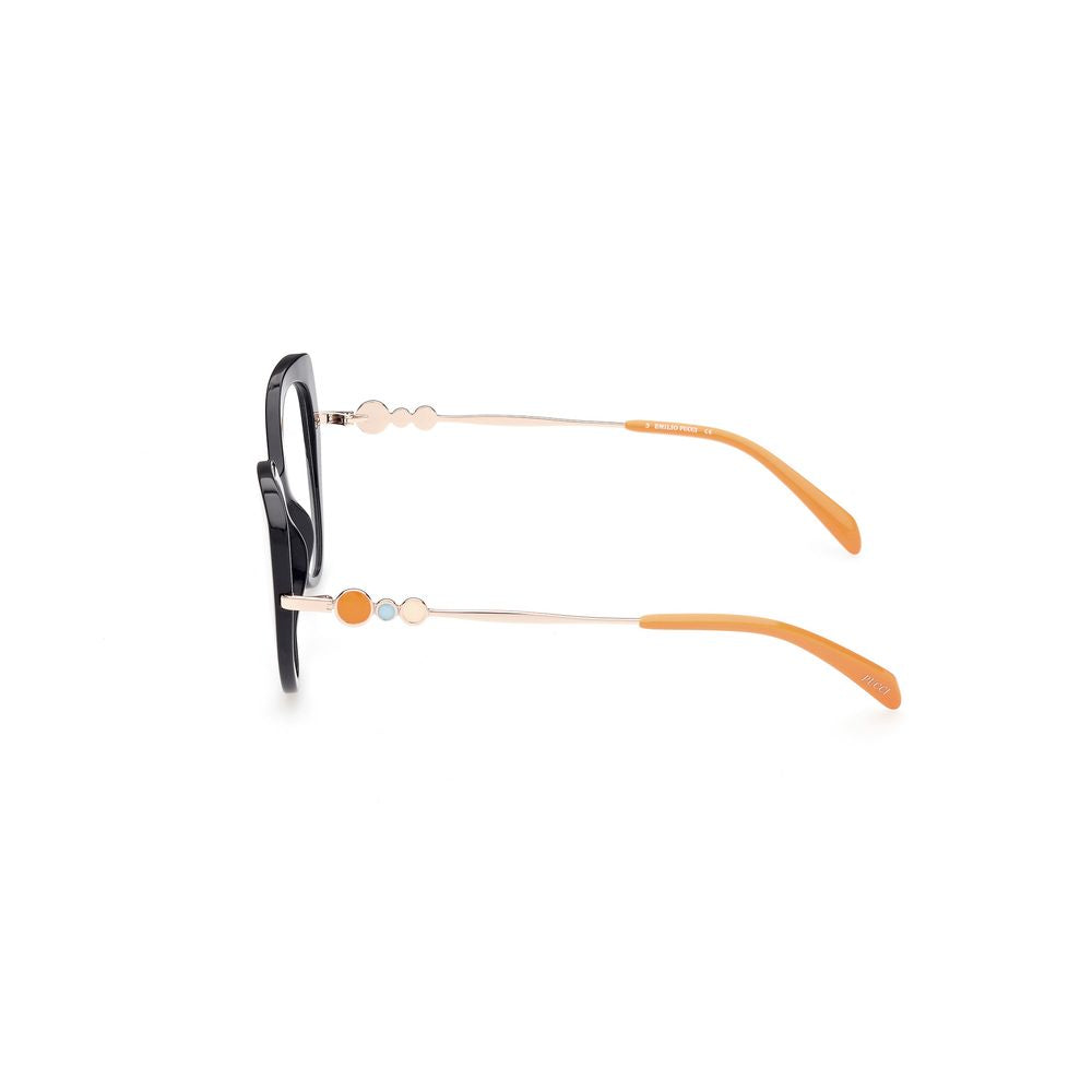 Emilio Pucci Women’s Black Acetate Optical Frames - EP5190, 53mm