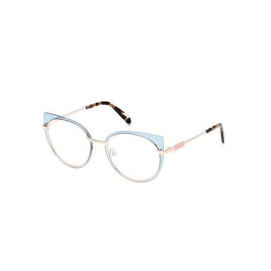 Emilio Pucci Women’s Blue Metal Optical Glasses – EP5220, 51mm