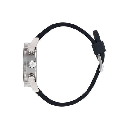 Adidas Black Silicone Quartz Sports Watch