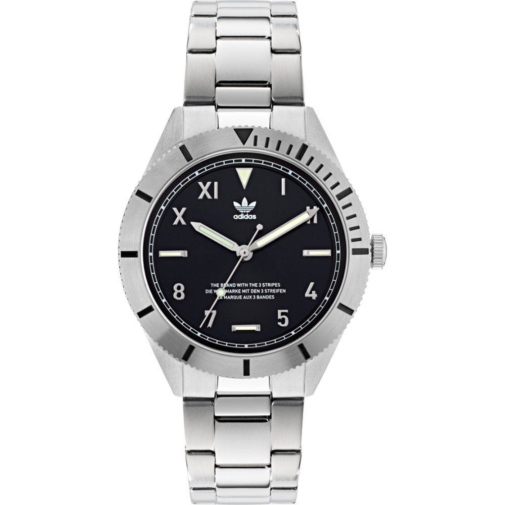 Adidas Gray Stainless Steel Quartz Watch