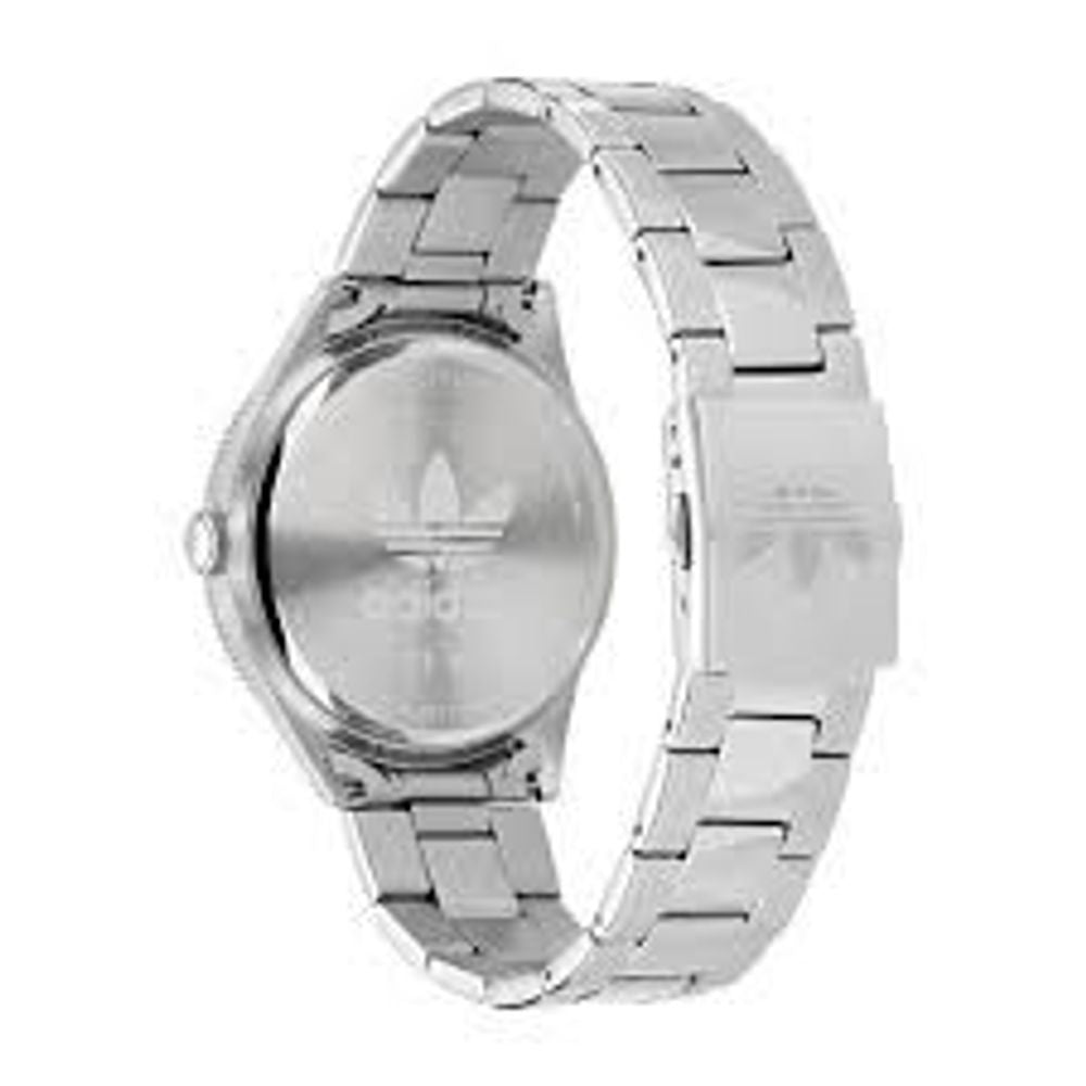 Adidas Gray Stainless Steel Quartz Watch