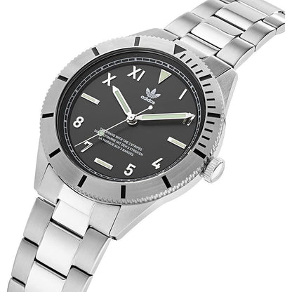 Adidas Gray Stainless Steel Quartz Watch