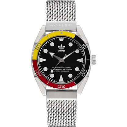 Adidas Gray Stainless Steel Quartz Watch