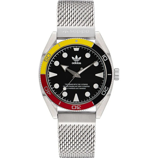 Adidas Gray Stainless Steel Quartz Watch