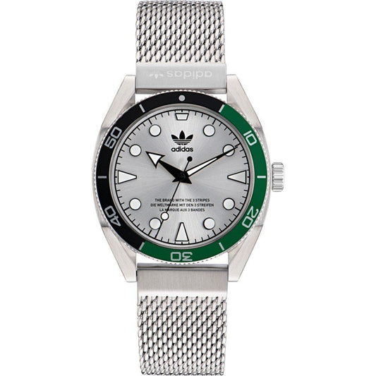 Adidas Gray Stainless Steel Quartz Watch