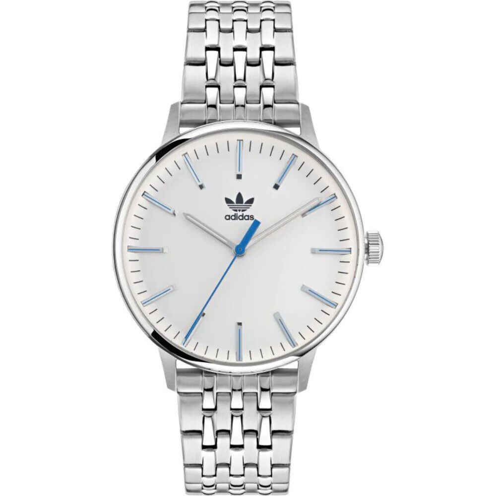 Adidas Gray Stainless Steel Quartz Sports Watch
