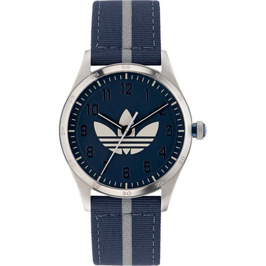 Adidas Blue Fabric Quartz Sports Watch