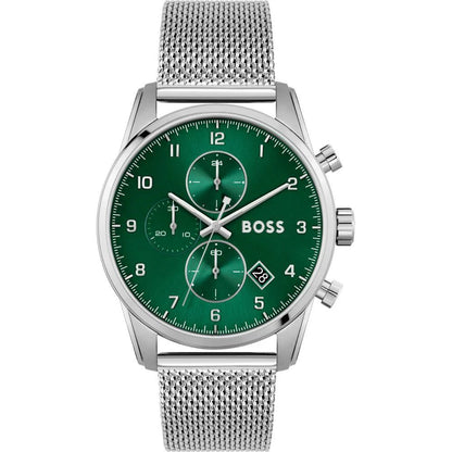 Hugo Boss Men’s Silver Stainless Steel Watch