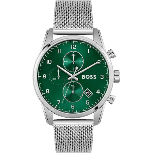 Hugo Boss Men’s Silver Stainless Steel Watch