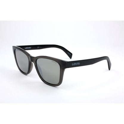 Levi's Unisex Transparent Resin Sunglasses – Stylish Grey Lenses