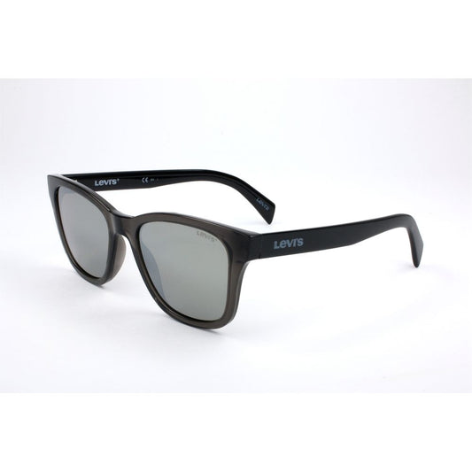 Levi's Unisex Transparent Resin Sunglasses – Stylish Grey Lenses