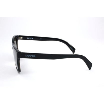 Levi's Unisex Transparent Resin Sunglasses – Stylish Grey Lenses