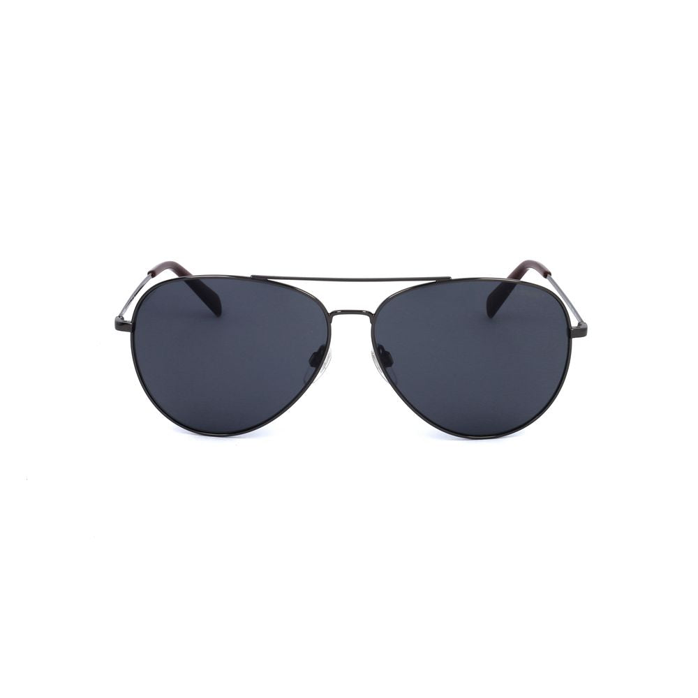 Levi's Unisex Gold Metal Sunglasses – Stylish Full-Rim Frame, 60mm