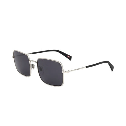 Levi's Unisex Sunglasses – Grey Stainless Steel Frame, 57mm